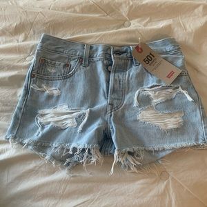 Mid-Rise 501 Levi Shorts